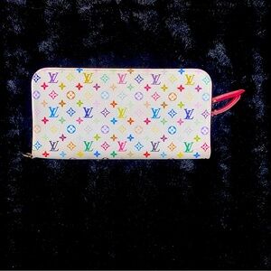 Authentic 2009 Louis Vuitton Takashi Murakami Monogram Wallet